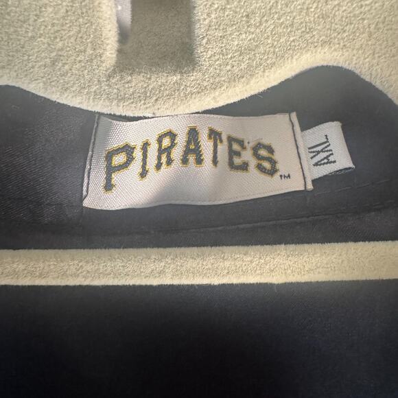 Pittsburgh Pirates Shirt Mens XL Palm Tree MLB Baseball Button Up Levin's Hawaii - Picture 3 of 7